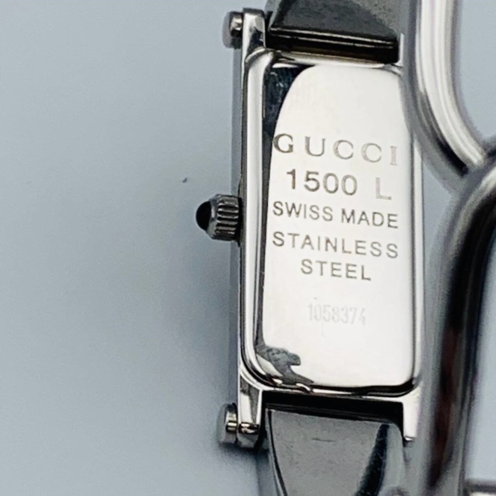 Gucci Silver Rectangular Watch - Picture 9 of 14